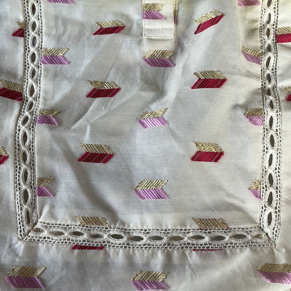 J. crew Point Sur metallic blouse NWT - Picture 9 of 10